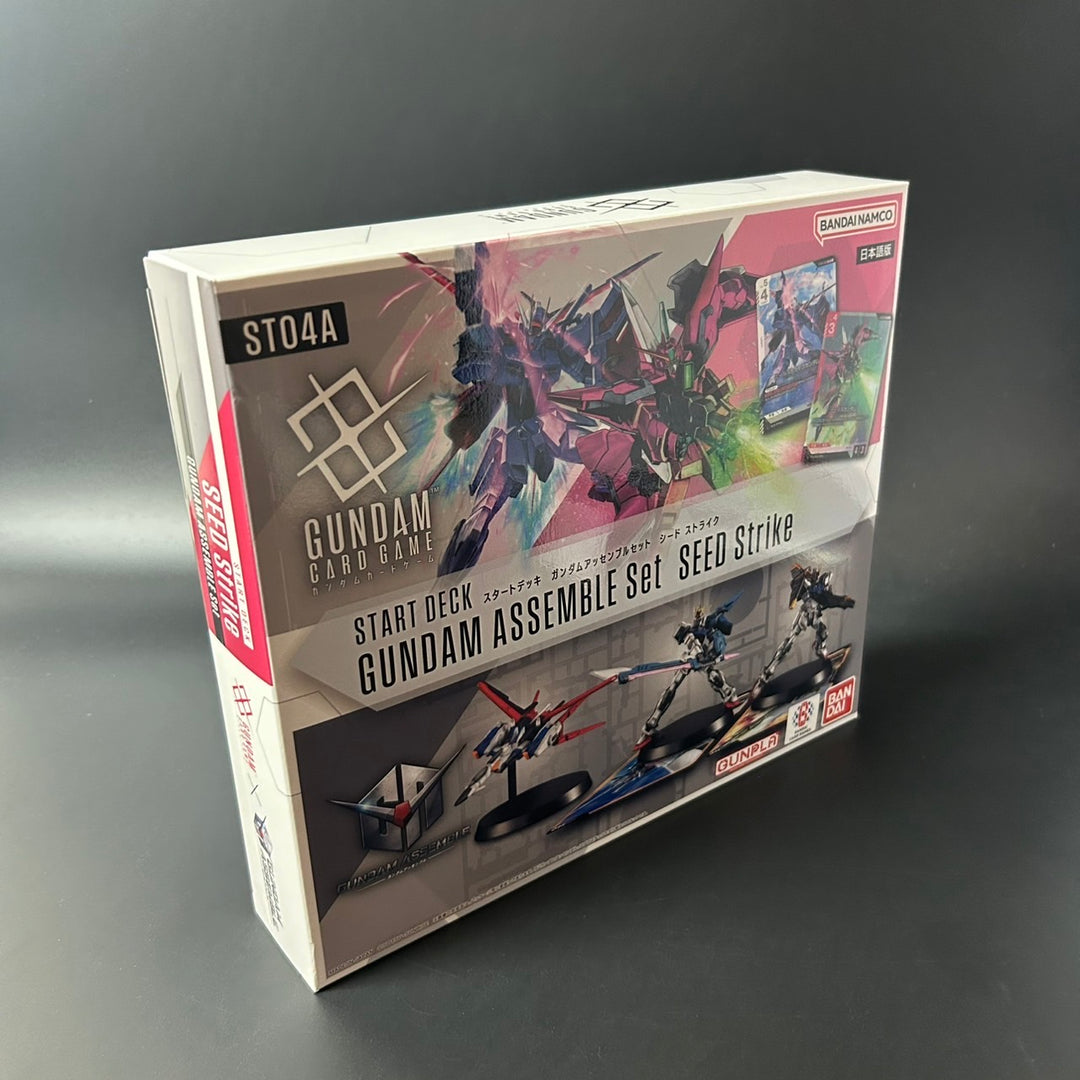 Gundam Card Game Start Deck GUNDAM ASSEMBLE Set SEED Strike ST04A Japanese