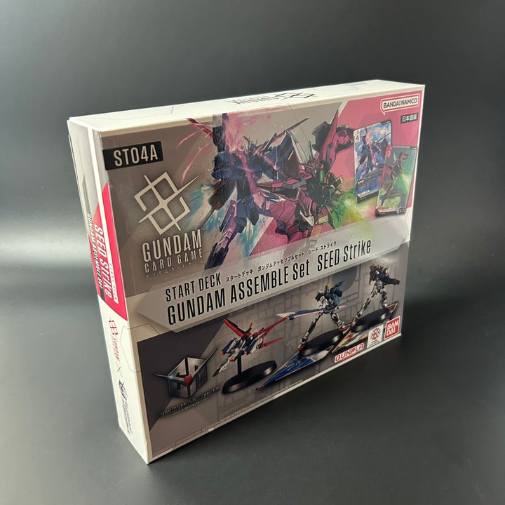 Gundam Card Game Start Deck GUNDAM ASSEMBLE Set SEED Strike ST04A Japanese