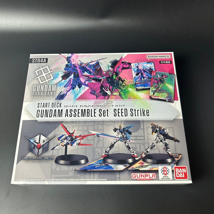 Gundam Card Game Start Deck GUNDAM ASSEMBLE Set SEED Strike ST04A Japanese
