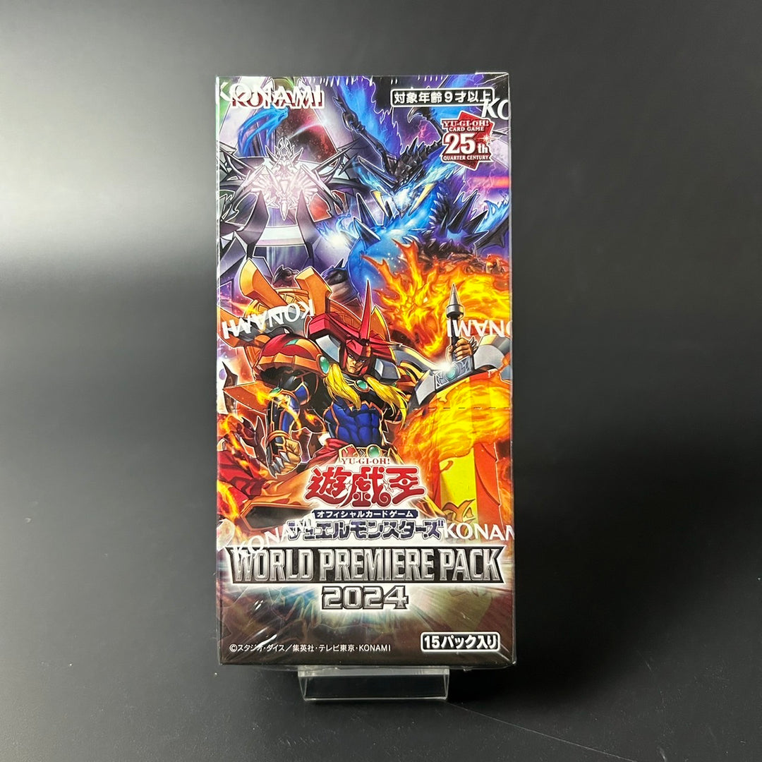 Yu-Gi-Oh! OCG Duel Monsters WORLD PREMIERE PACK 2024 CG1979 Booster BOX New Sealed Japan