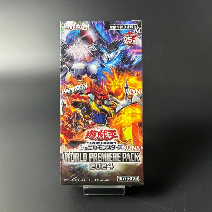Yu-Gi-Oh! OCG Duel Monsters WORLD PREMIERE PACK 2024 CG1979 Booster BOX New Sealed Japan