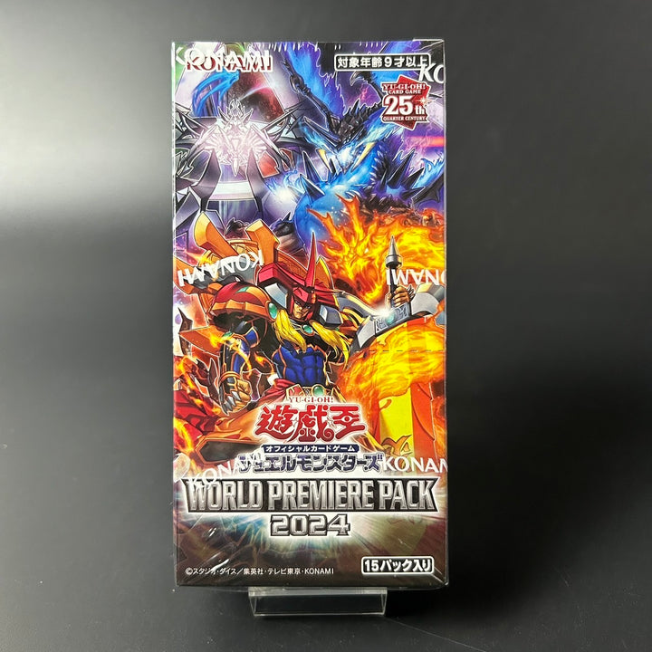 Yu-Gi-Oh! OCG Duel Monsters WORLD PREMIERE PACK 2024 CG1979 Booster BOX New Sealed Japan