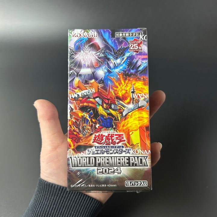Yu-Gi-Oh! OCG Duel Monsters WORLD PREMIERE PACK 2024 CG1979 Booster BOX New Sealed Japan