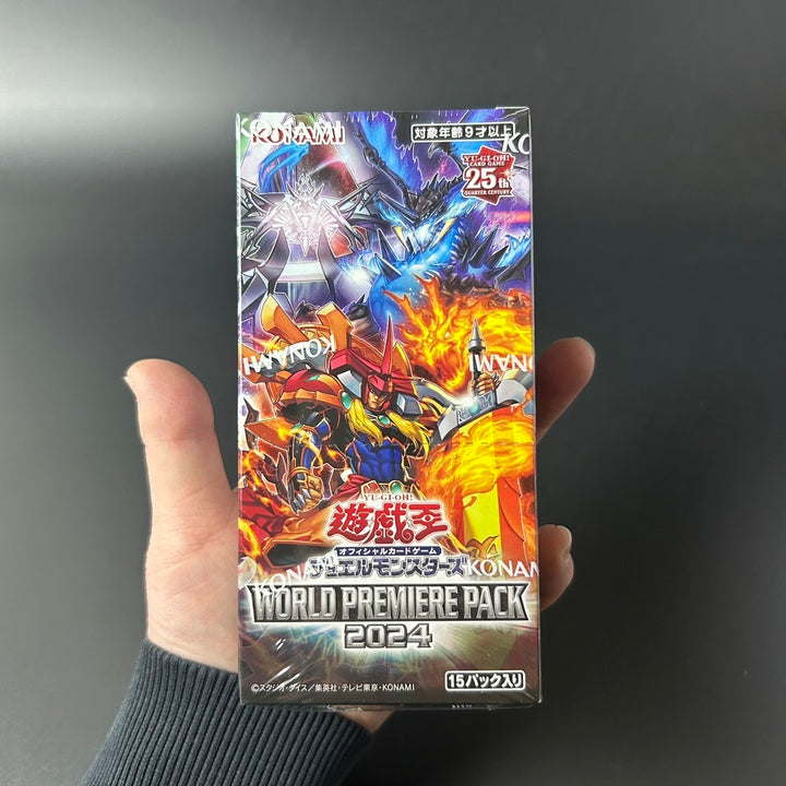 Yu-Gi-Oh! OCG Duel Monsters WORLD PREMIERE PACK 2024 CG1979 Booster BOX New Sealed Japan