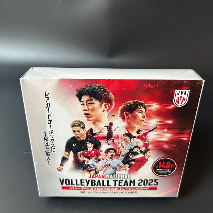 Japan Men's Volleyball Team 2025 Trading Card Box 12 Packs Sealed Japan