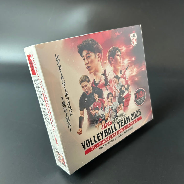 Japan Men's Volleyball Team 2025 Trading Card Box 12 Packs Sealed Japan