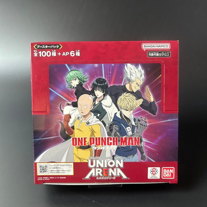 Union Arena Booster Pack One Punch Man UA34BT Sealed Box (16 packs)
