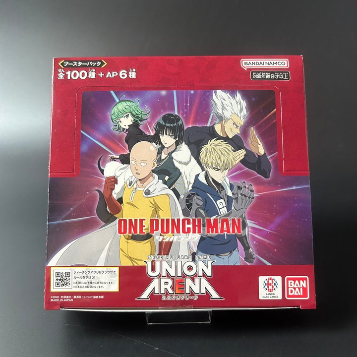 Union Arena Booster Pack One Punch Man UA34BT Sealed Box (16 packs)