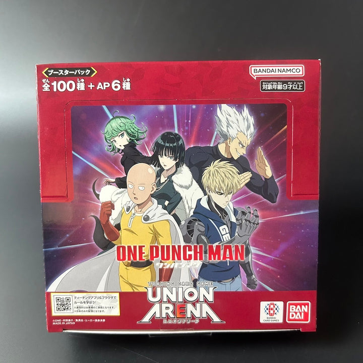 Union Arena Booster Pack One Punch Man UA34BT Sealed Box (16 packs)
