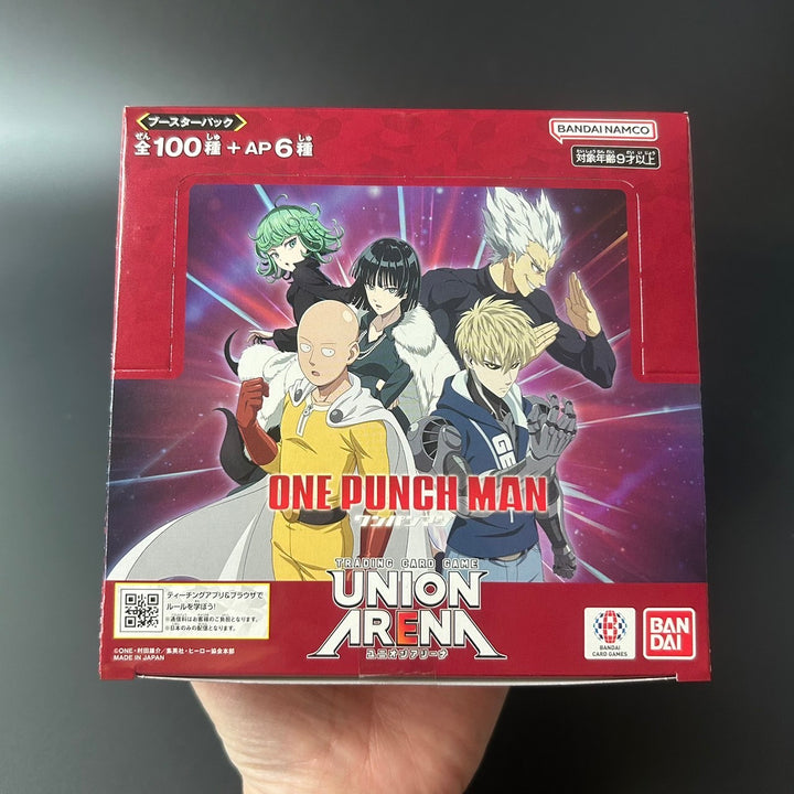 Union Arena Booster Pack One Punch Man UA34BT Sealed Box (16 packs)