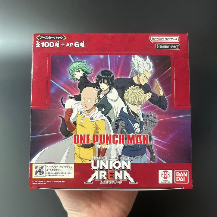 Union Arena Booster Pack One Punch Man UA34BT Sealed Box (16 packs)