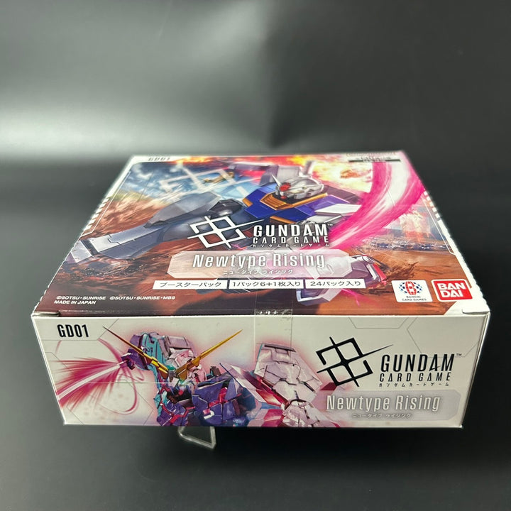 GUNDAM Card Game Newtype Rising Booster BOX GD01 Japanese BANDAI Sealed New