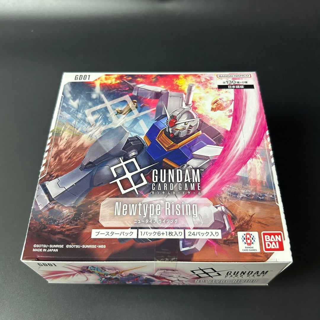 GUNDAM Card Game Newtype Rising Booster BOX GD01 Japanese BANDAI Sealed New