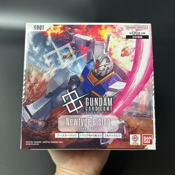 GUNDAM Card Game Newtype Rising Booster BOX GD01 Japanese BANDAI Sealed New