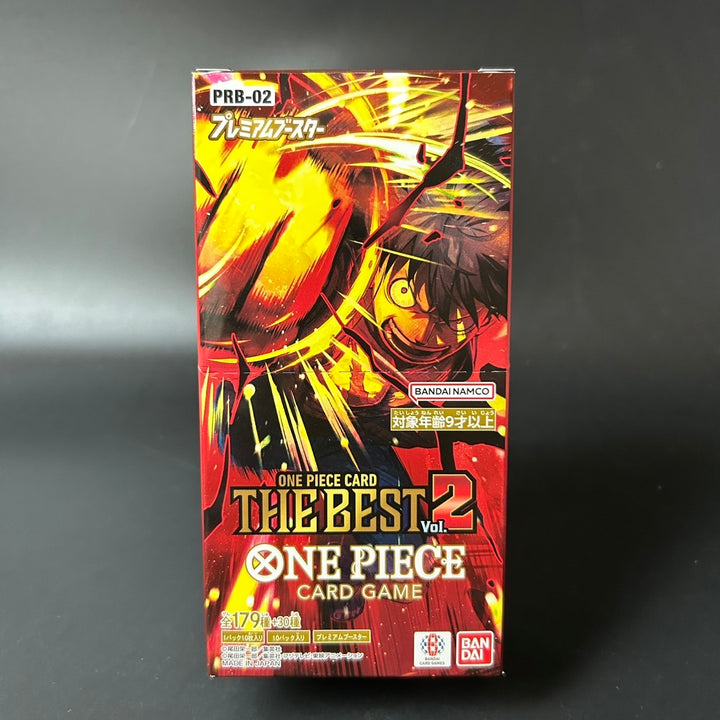 ONE PIECE Premium Booster THE BEST Vol.2 PRB-02 BOX Japanese Sealed New