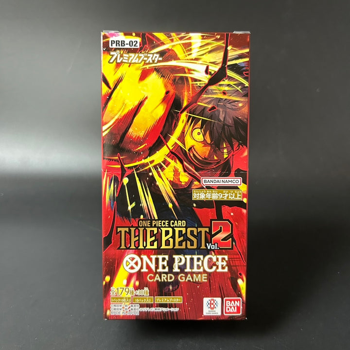 ONE PIECE Premium Booster THE BEST Vol.2 PRB-02 BOX Japanese Sealed New