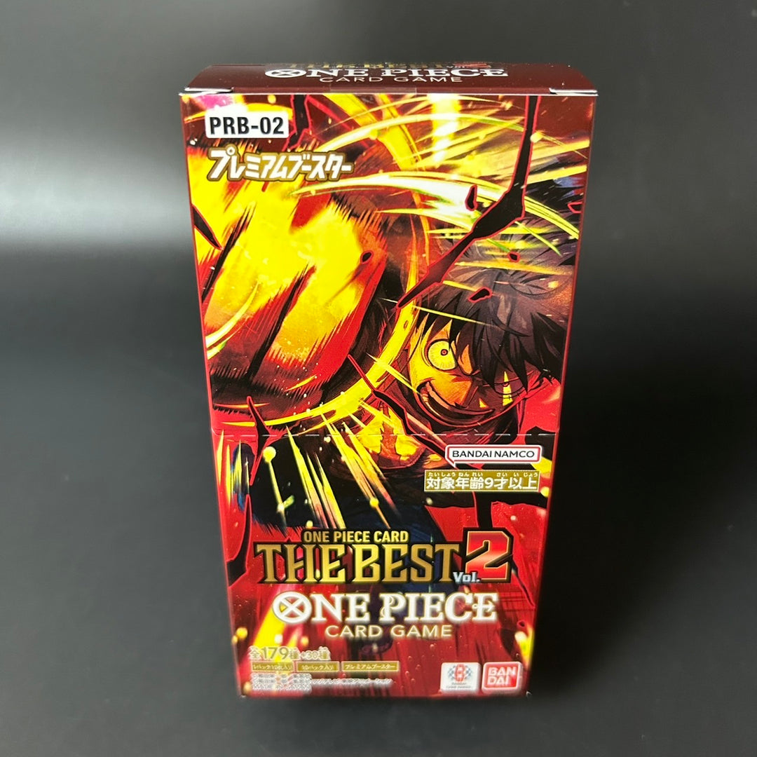 ONE PIECE Premium Booster THE BEST Vol.2 PRB-02 BOX Japanese Sealed New