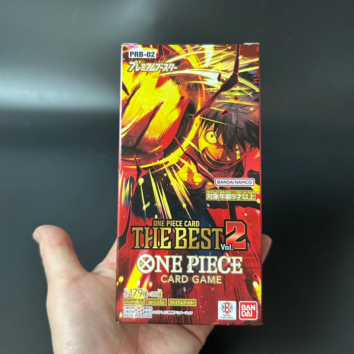 ONE PIECE Premium Booster THE BEST Vol.2 PRB-02 BOX Japanese Sealed New