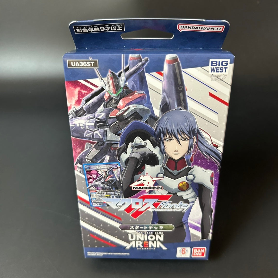 UNION ARENA Macross Series Starter Deck R Card ×4 Included Sealed New