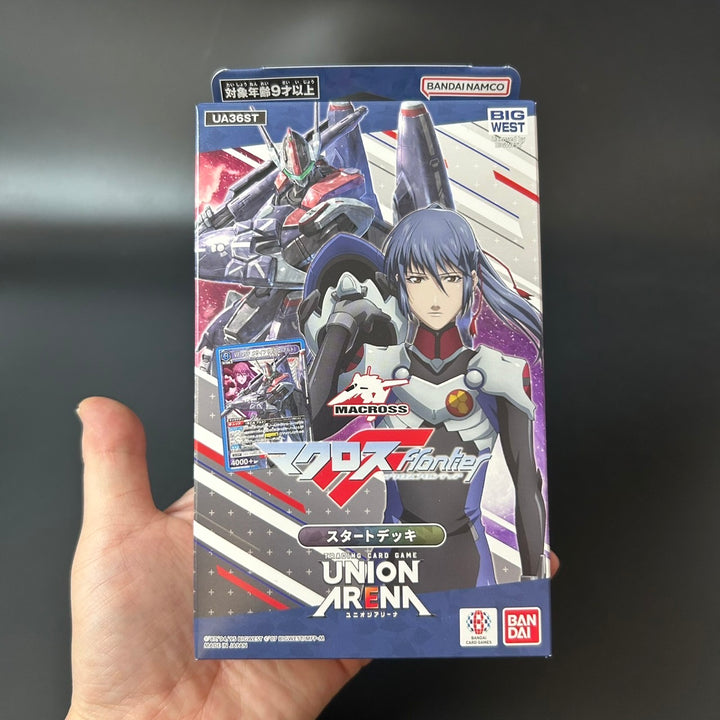 UNION ARENA Macross Series Starter Deck R Card ×4 Included Sealed New