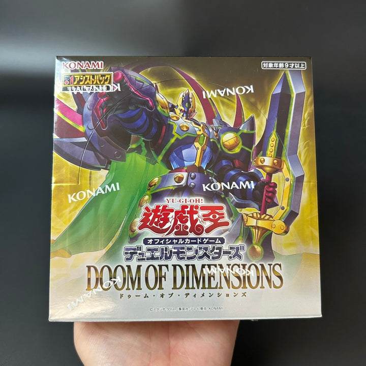 Yu-Gi-Oh! OCG Duel Monsters DOOM OF DIMENSIONS Booster Box Japanese Edition Sealed New