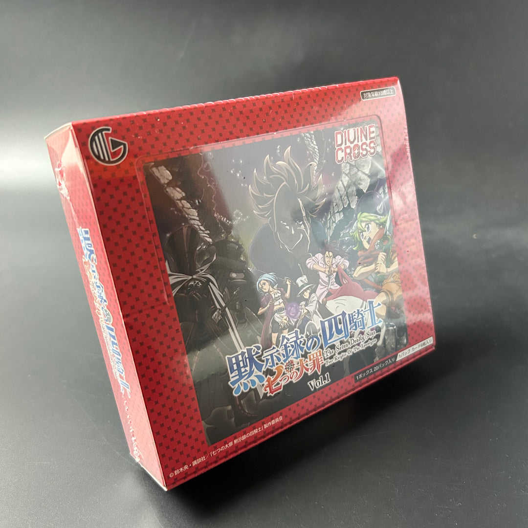 DIVINE CROSS Booster The Seven Deadly Sins Four Knights of the Apocalypse Vol.1 BOX Sealed New