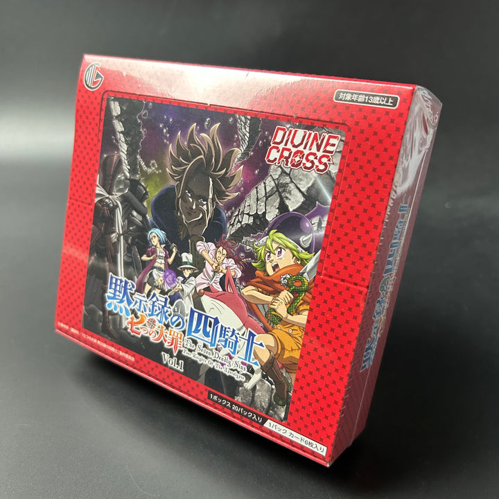 DIVINE CROSS Booster The Seven Deadly Sins Four Knights of the Apocalypse Vol.1 BOX Sealed New