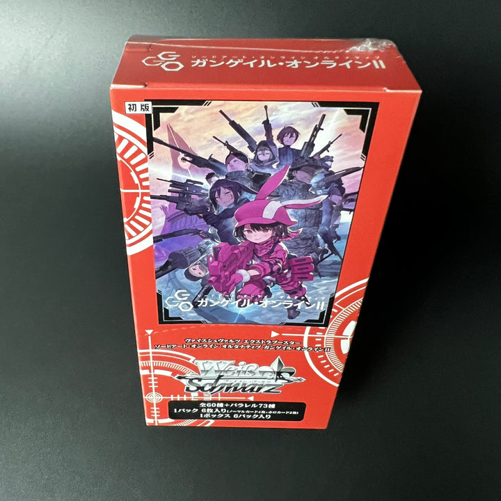 Weiss Schwarz Extra Booster Sword Art Online Alternative Gun Gale Online II BOX