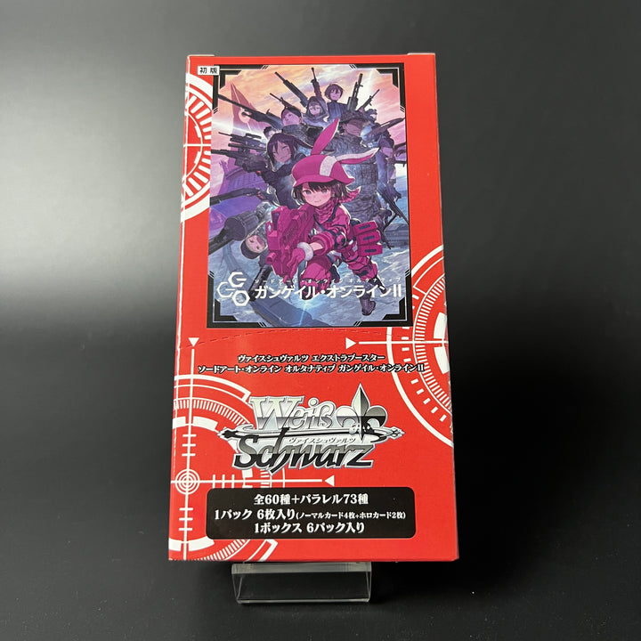 Weiss Schwarz Extra Booster Sword Art Online Alternative Gun Gale Online II BOX