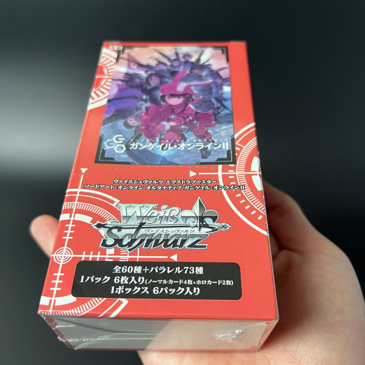Weiss Schwarz Extra Booster Sword Art Online Alternative Gun Gale Online II BOX
