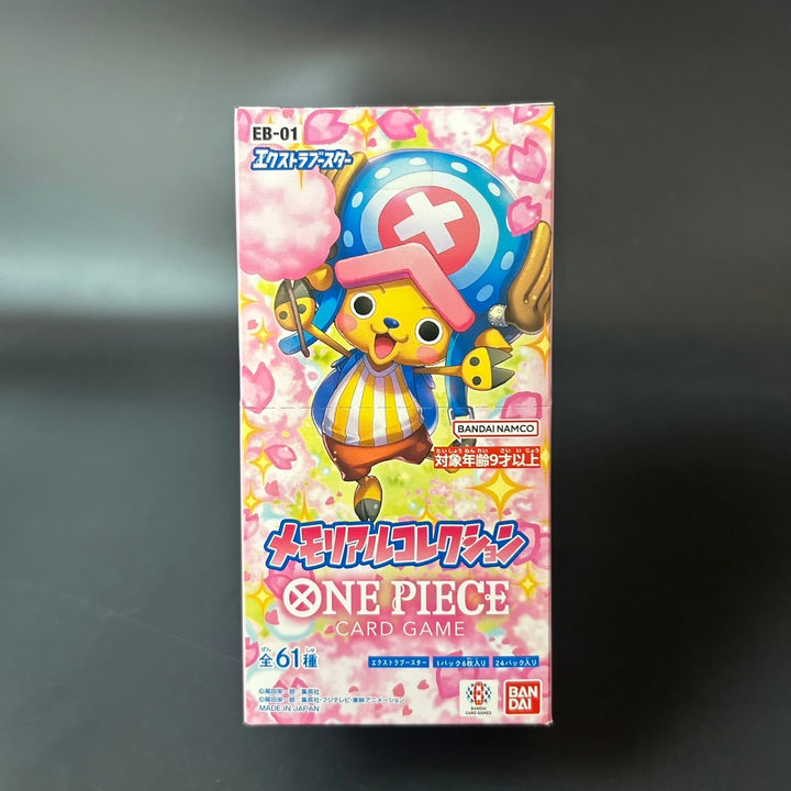 One Piece Card TCG EB-01 Memorial Collection Booster BOX New Unopened Japan