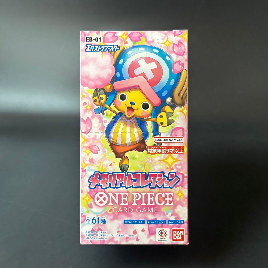 One Piece Card TCG EB-01 Memorial Collection Booster BOX New Unopened Japan