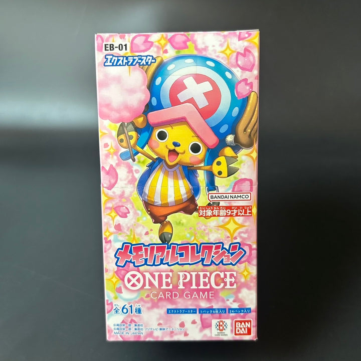 One Piece Card TCG EB-01 Memorial Collection Booster BOX New Unopened Japan