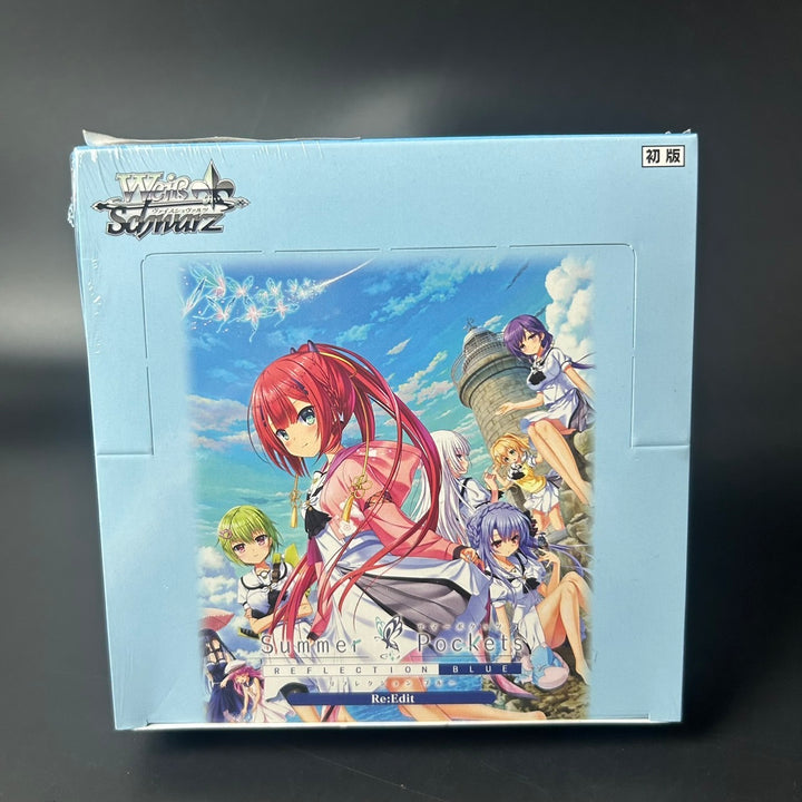 Weiss Schwarz Summer Pockets REFLECTION BLUE Re:Edit Booster Box Selaed