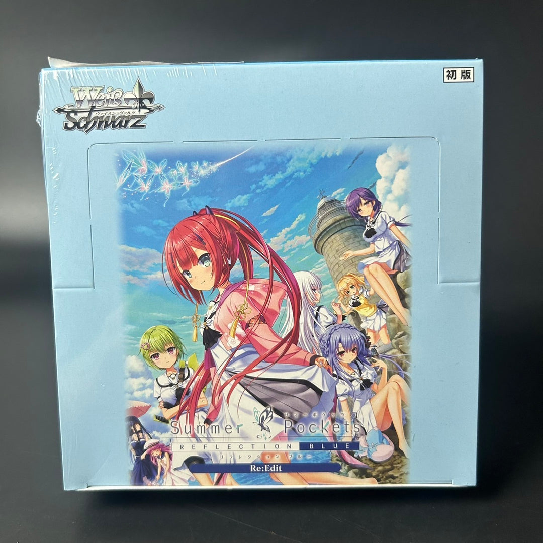 Weiss Schwarz Summer Pockets REFLECTION BLUE Re:Edit Booster Box Selaed