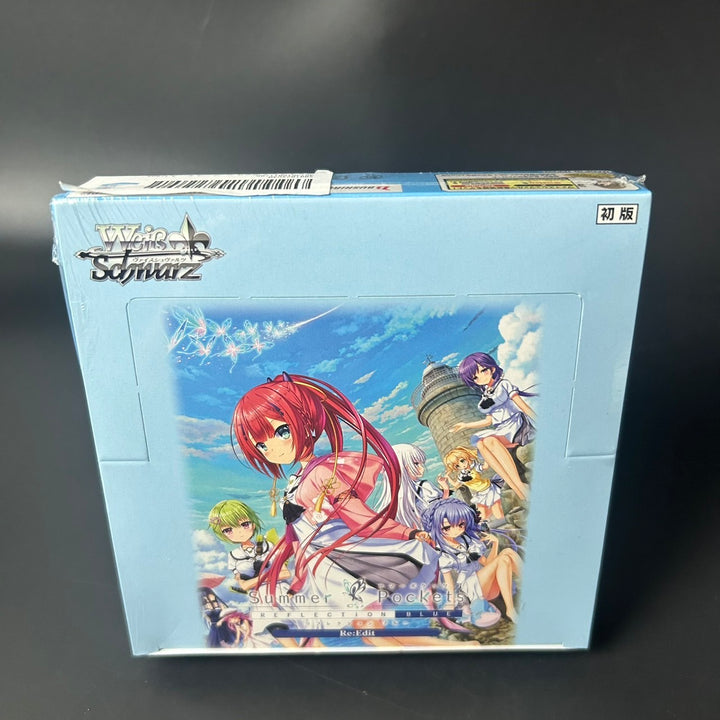 Weiss Schwarz Summer Pockets REFLECTION BLUE Re:Edit Booster Box Selaed