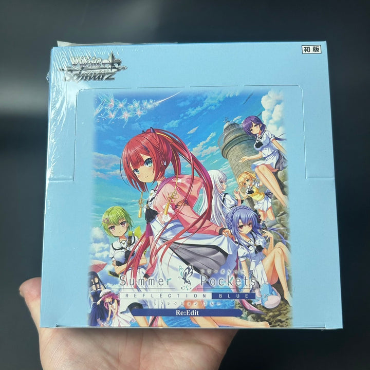 Weiss Schwarz Summer Pockets REFLECTION BLUE Re:Edit Booster Box Selaed