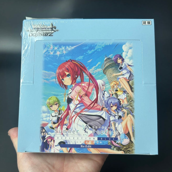 Weiss Schwarz Summer Pockets REFLECTION BLUE Re:Edit Booster Box Selaed