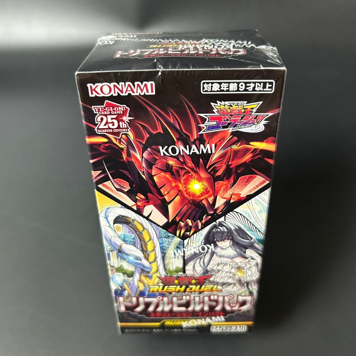 Yu-Gi-Oh! OCG Rush Duel Triple Build Pack Evolution Impact Box ‎BP-01 Japanese