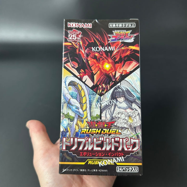 Yu-Gi-Oh! OCG Rush Duel Triple Build Pack Evolution Impact Box ‎BP-01 Japanese