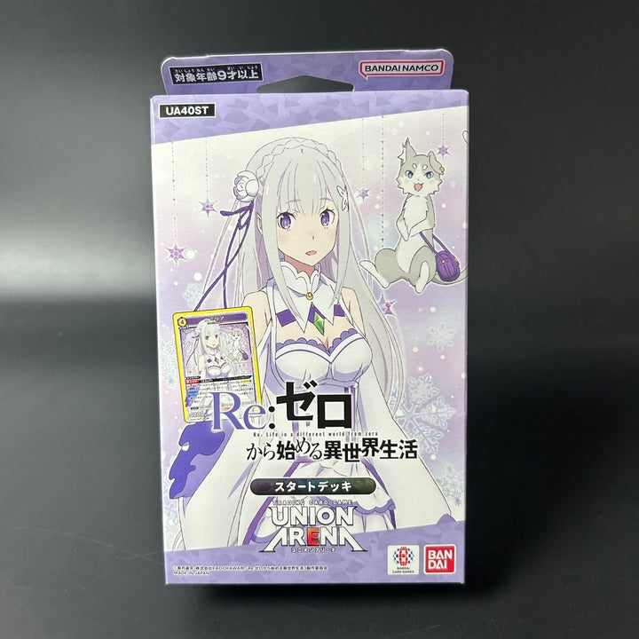 UNION ARENA Re:Zero Deck UA40ST Japanese Edition 2025 Sealed New