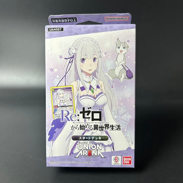 UNION ARENA Re:Zero Deck UA40ST Japanese Edition 2025 Sealed New