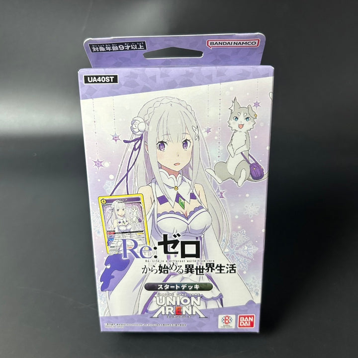 UNION ARENA Re:Zero Deck UA40ST Japanese Edition 2025 Sealed New