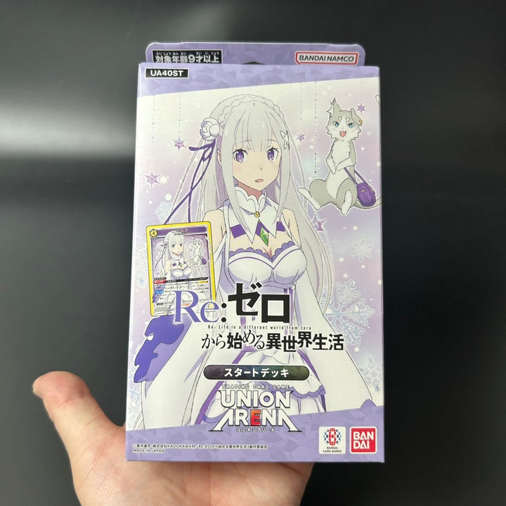 UNION ARENA Re:Zero Deck UA40ST Japanese Edition 2025 Sealed New