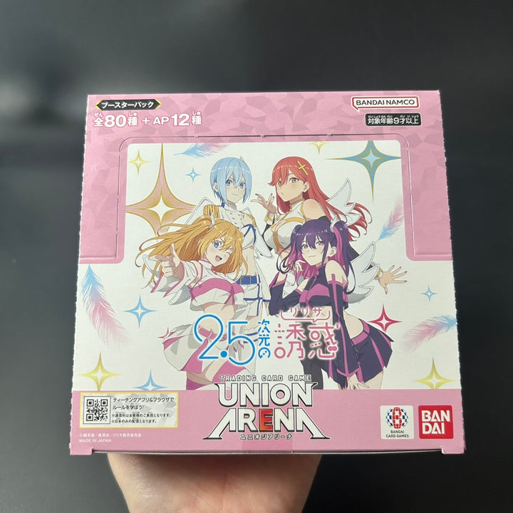 Union Arena Booster Box 2.5 Dimensional Seduction UA33BT Sealed Japan