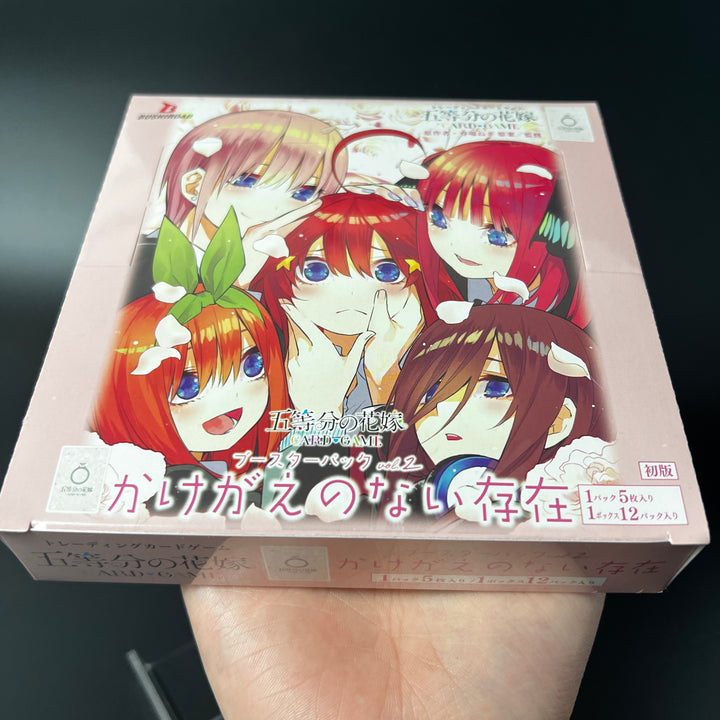 The Quintessential Quintuples Card Game Booster Box Vol.2 Sealed Japan