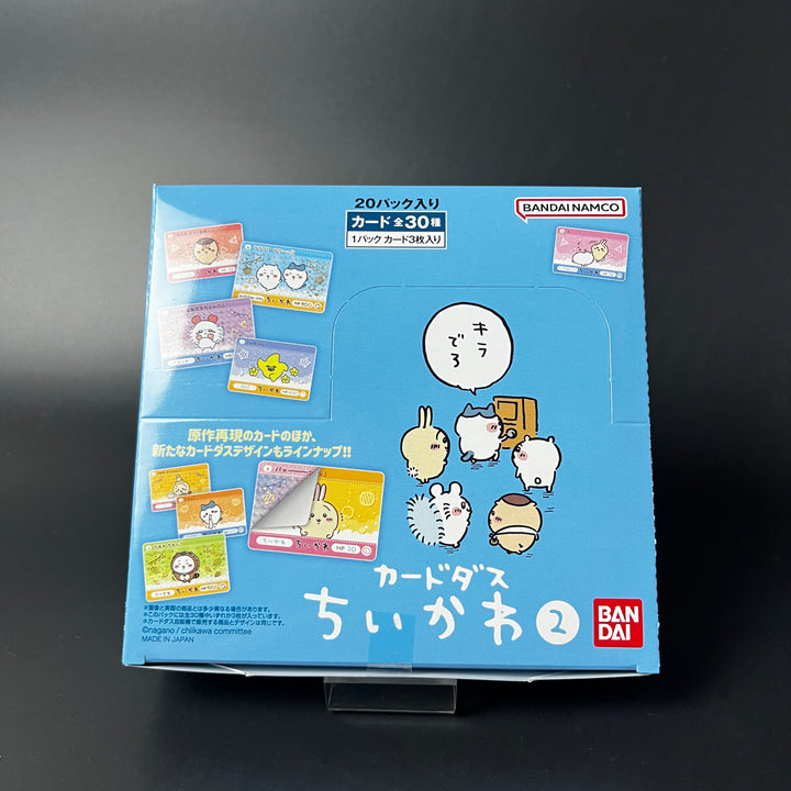BANDAI Carddass Chiikawa Vol. 2 BP-01 (Pack Box) 20 Pack New Japan