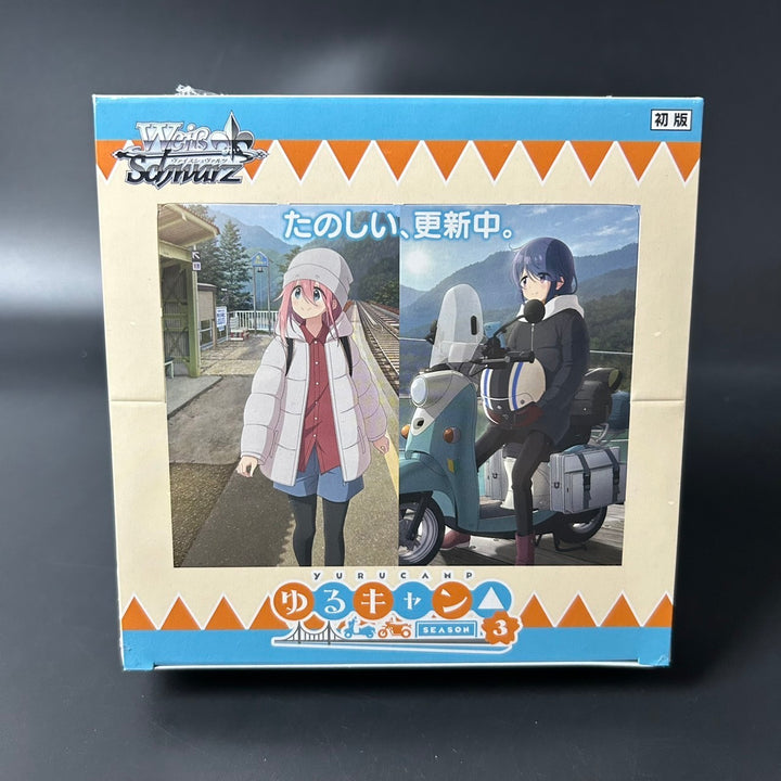 Weiss Schwarz Yurucamp SEASON 3 Booster Box 2024 Sealed New