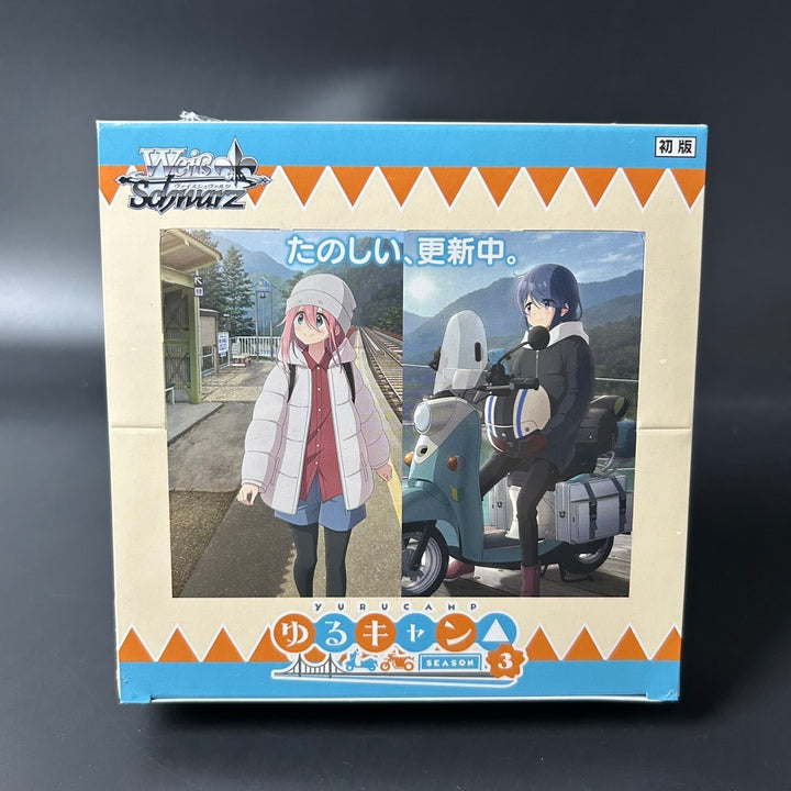 Weiss Schwarz Yurucamp SEASON 3 Booster Box 2024 Sealed New
