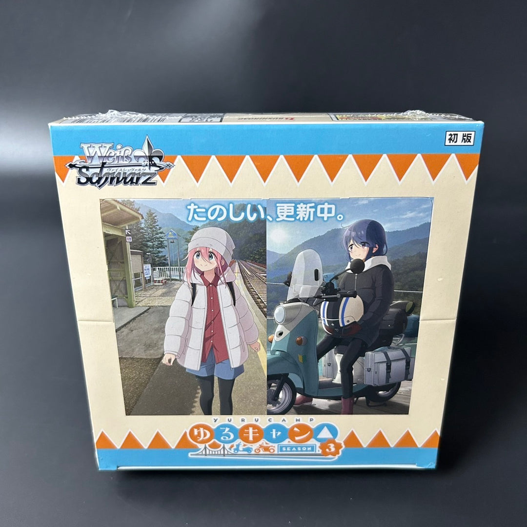 Weiss Schwarz Yurucamp SEASON 3 Booster Box 2024 Sealed New